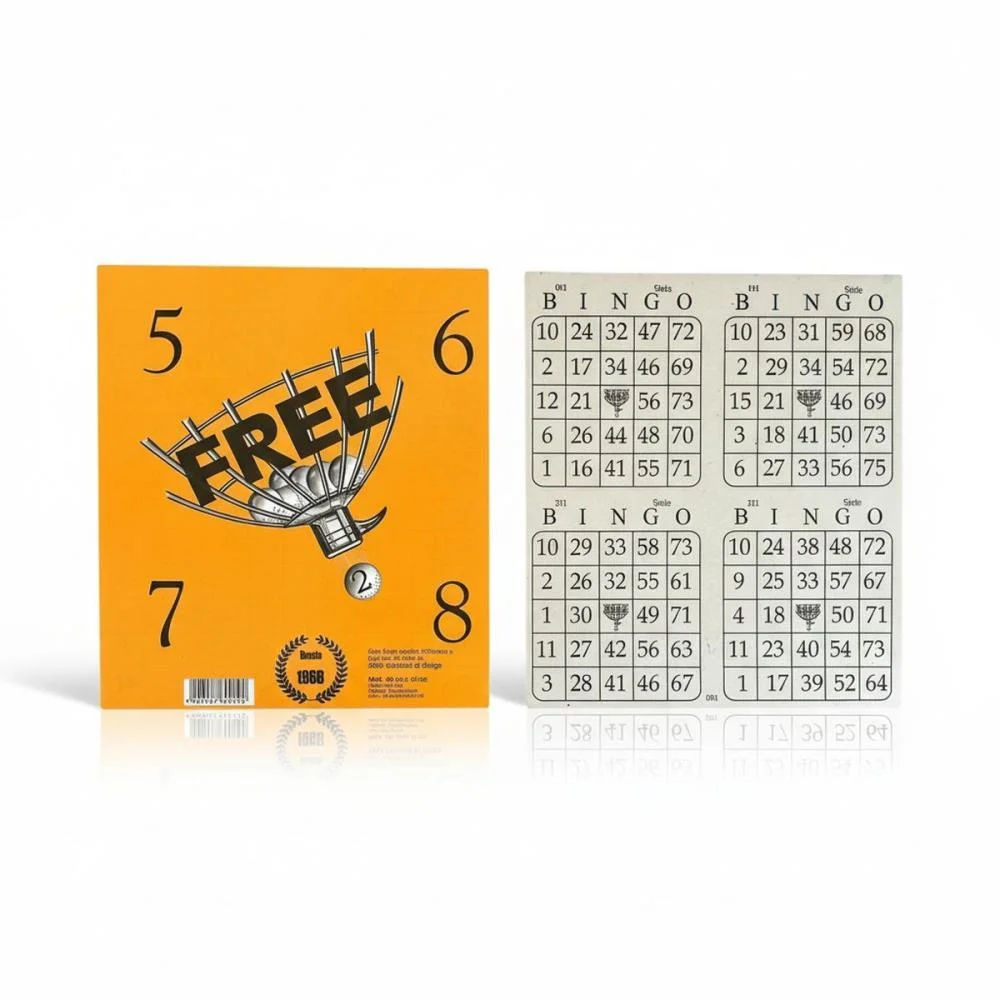 BLOCO PARA BINGO BINGAO JORNAL 4X1 100 FOLHAS GRAFICA GUERRA (PCT.C/09) - imagem 3