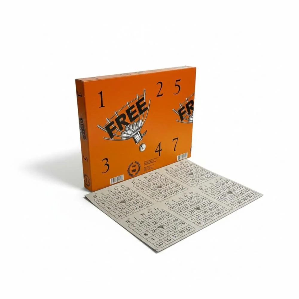 BLOCO PARA BINGO BINGAO JORNAL 6X1 100 FOLHAS GRAFICA GUERRA (PCT.C/06) - imagem 3