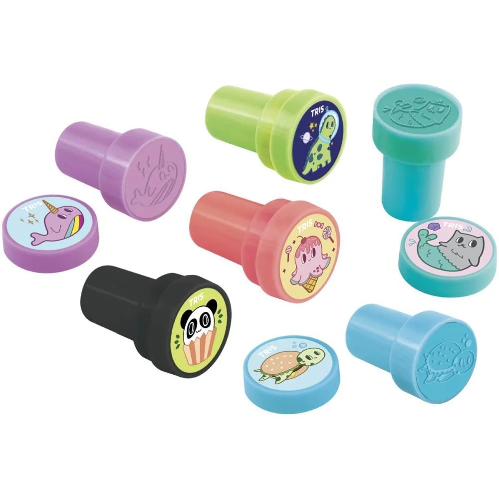 CARIMBO PEDAGOGICO ANIMALUCOS 06 MODELOS SORTIDOS SUMMIT (DP.C/24) - imagem 3