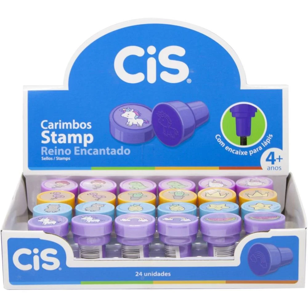 CARIMBO PEDAGOGICO CIS STAMP REINO ENCANTADO SERTIC (DP.C/24) - imagem 2