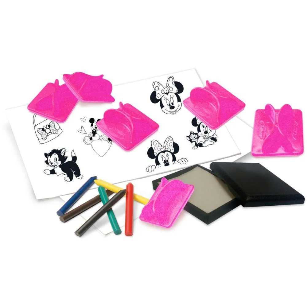 CARIMBO PEDAGOGICO MINNIE C/6UN +GIZ DE CERA XALINGO (UNIDADE) - imagem 3