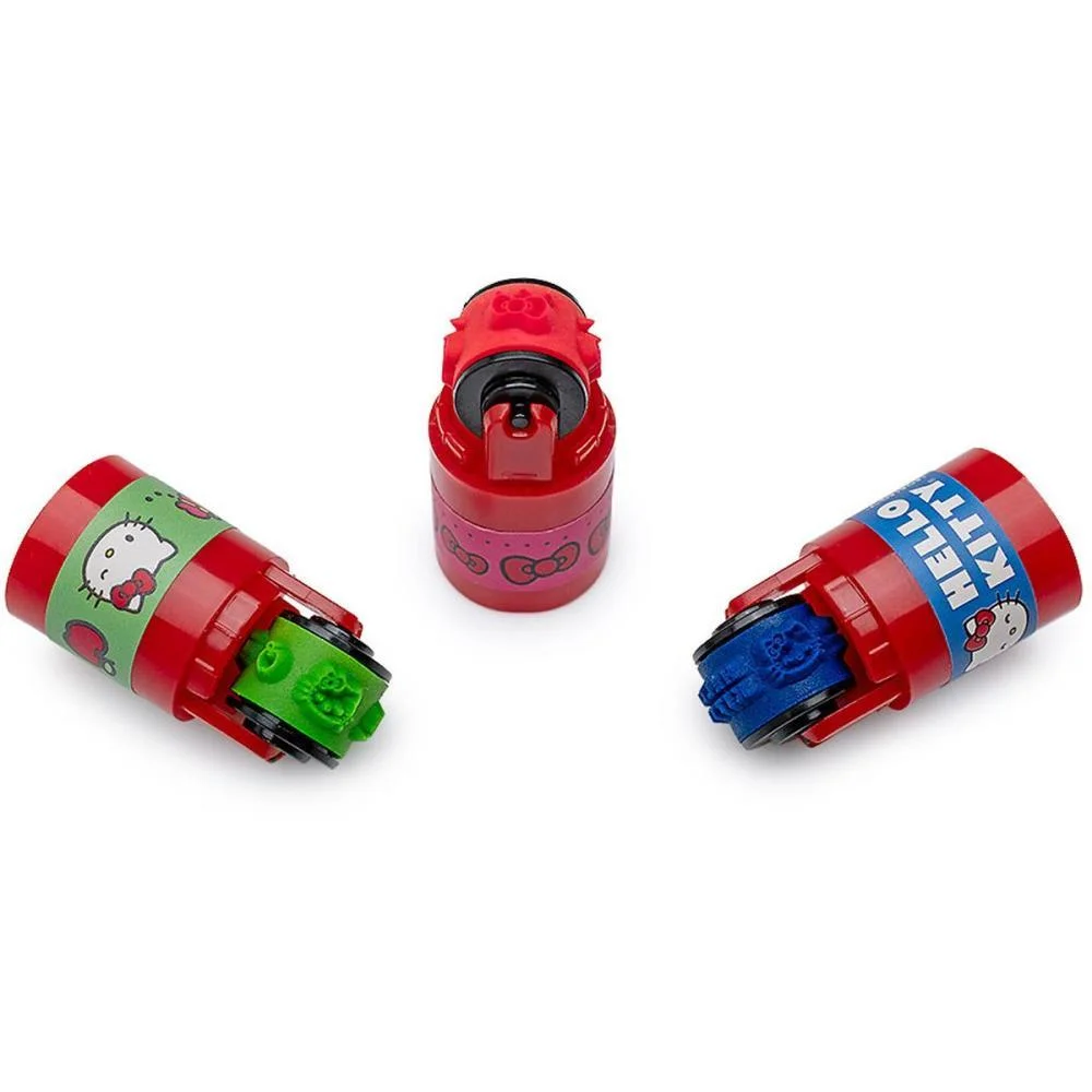 CARIMBO PEDAGOGICO HELLO KITTY ROLLER 3MOD. LEONORA (BLISTER) - imagem 5