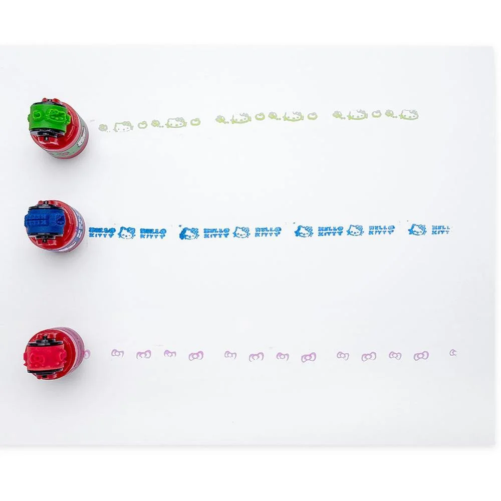 CARIMBO PEDAGOGICO HELLO KITTY ROLLER 3MOD. LEONORA (BLISTER) - imagem 6