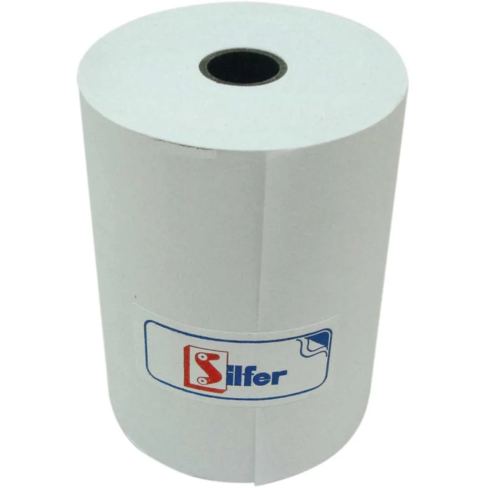 BOBINA CALCULADORA 57MMX60MM 30M. 1 VIA APERGAMIN SILFER (CX.C/30) - imagem 3