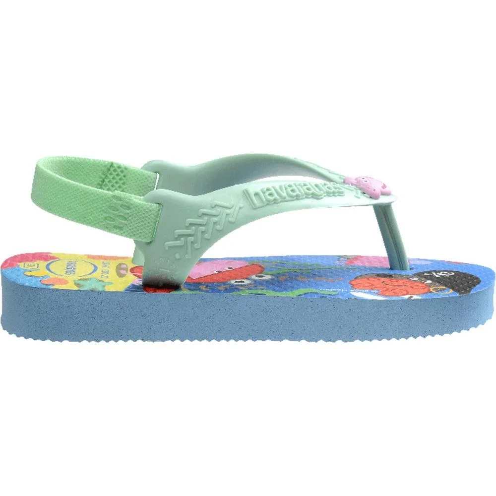 CHINELO HAVAIANAS INFANTIL BABY PEPPA PIG 20 AZUL LAVANDA HAVAIANAS (PAR) - imagem 5