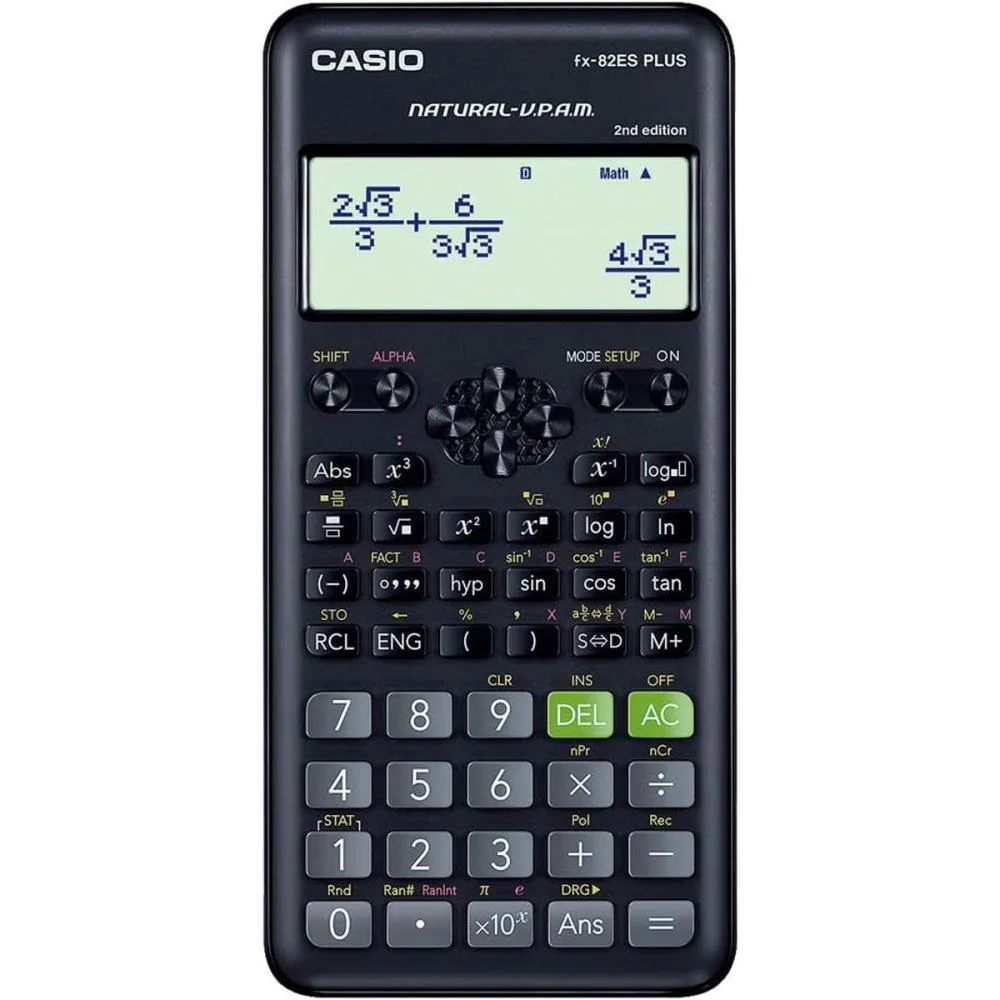 CALCULADORA CIENTIFICA FX82 ESP. 252 FUNCOES PRETA CASIO (UNIDADE) - imagem 3