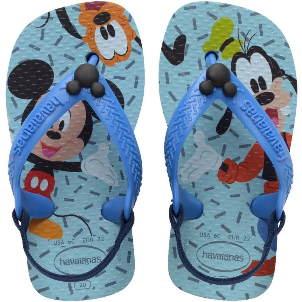 CHINELO HAVAIANAS INFANTIL BABY DISNEY CLASSICS 22 AZUL HAVAIANAS (PAR) - imagem 2