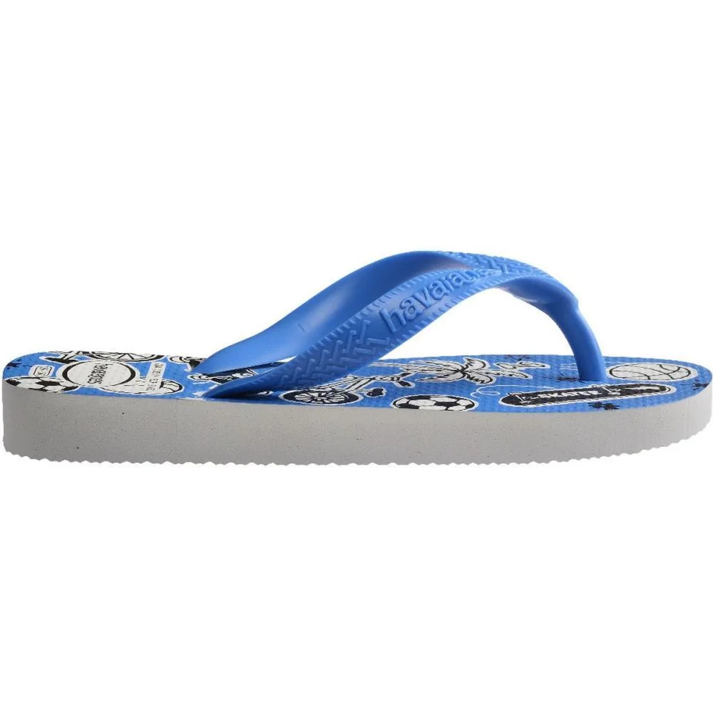 CHINELO HAVAIANAS INFANTIL KIDS ATHLETIC 33/4 BRANCO/AZUL HAVAIANAS (PAR) - imagem 4