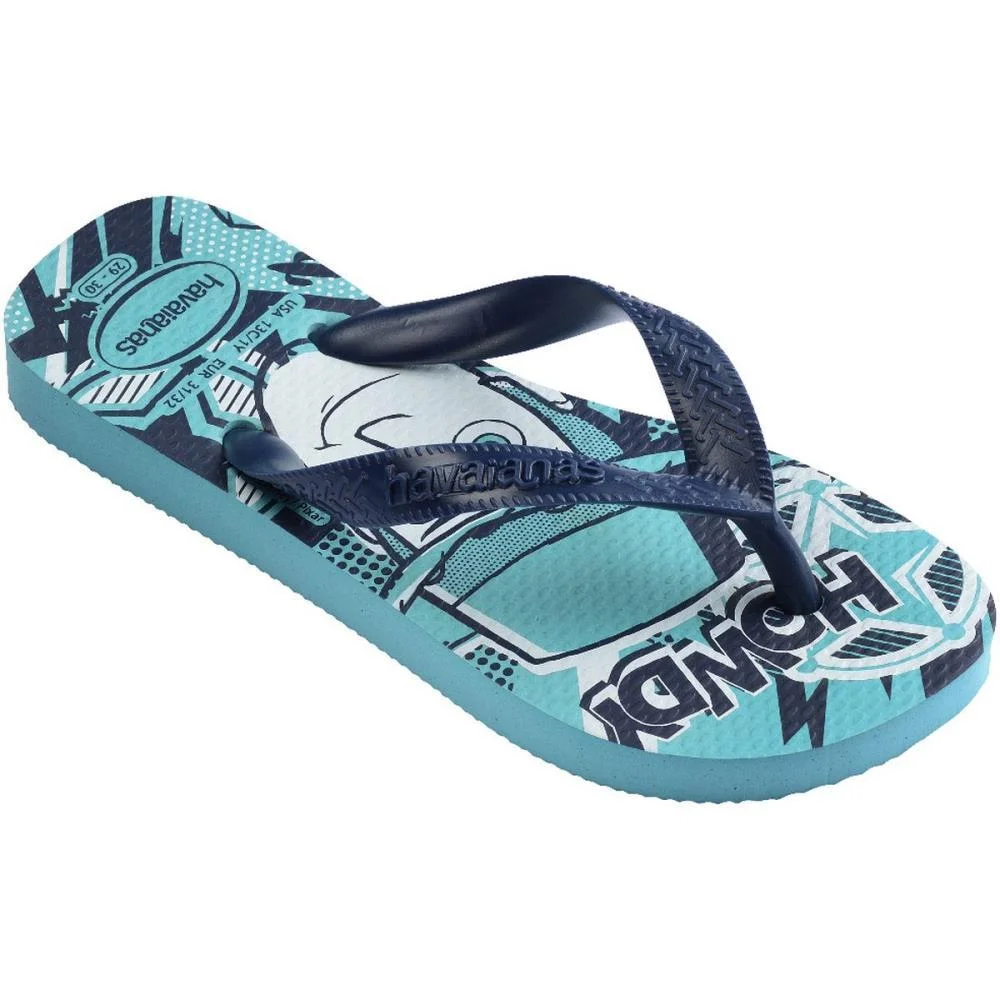 CHINELO HAVAIANAS INFANTIL KIDS DISNEY 25/6 AZUL HAVAIANAS (PAR) - imagem 3