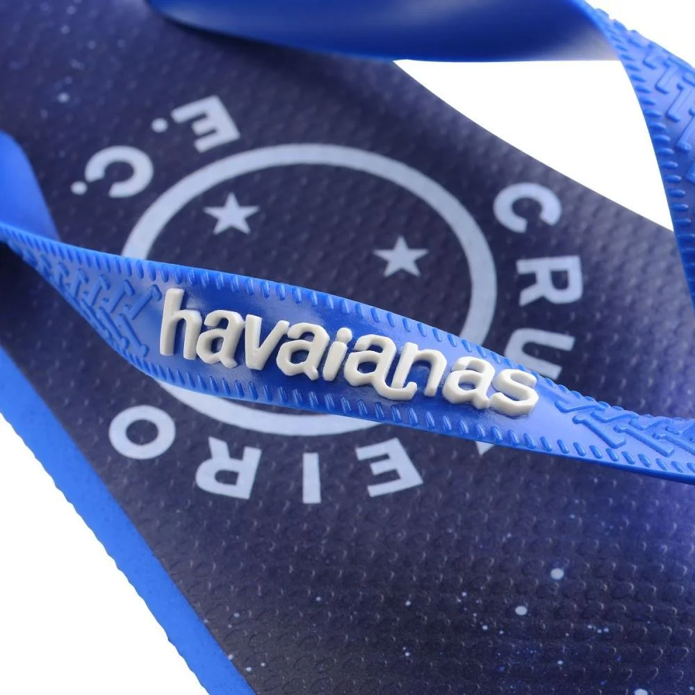 CHINELO HAVAIANAS LICENCIADO TOP CRUZEIRO 37/8 AZUL ESTRELA HAVAIANAS (PAR) - imagem 7