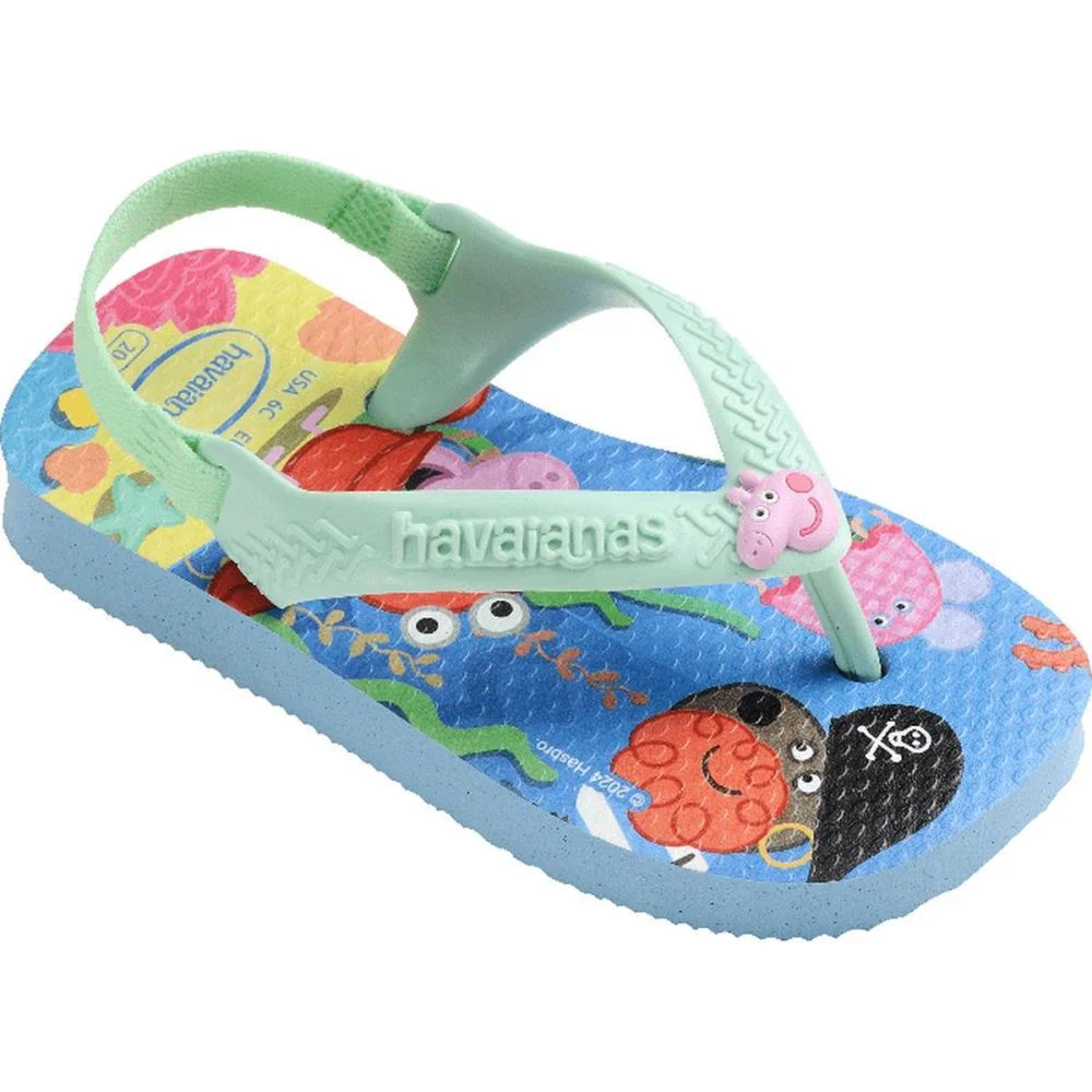 CHINELO HAVAIANAS INFANTIL BABY PEPPA PIG 21 AZUL LAVANDA HAVAIANAS (PAR) - imagem 4
