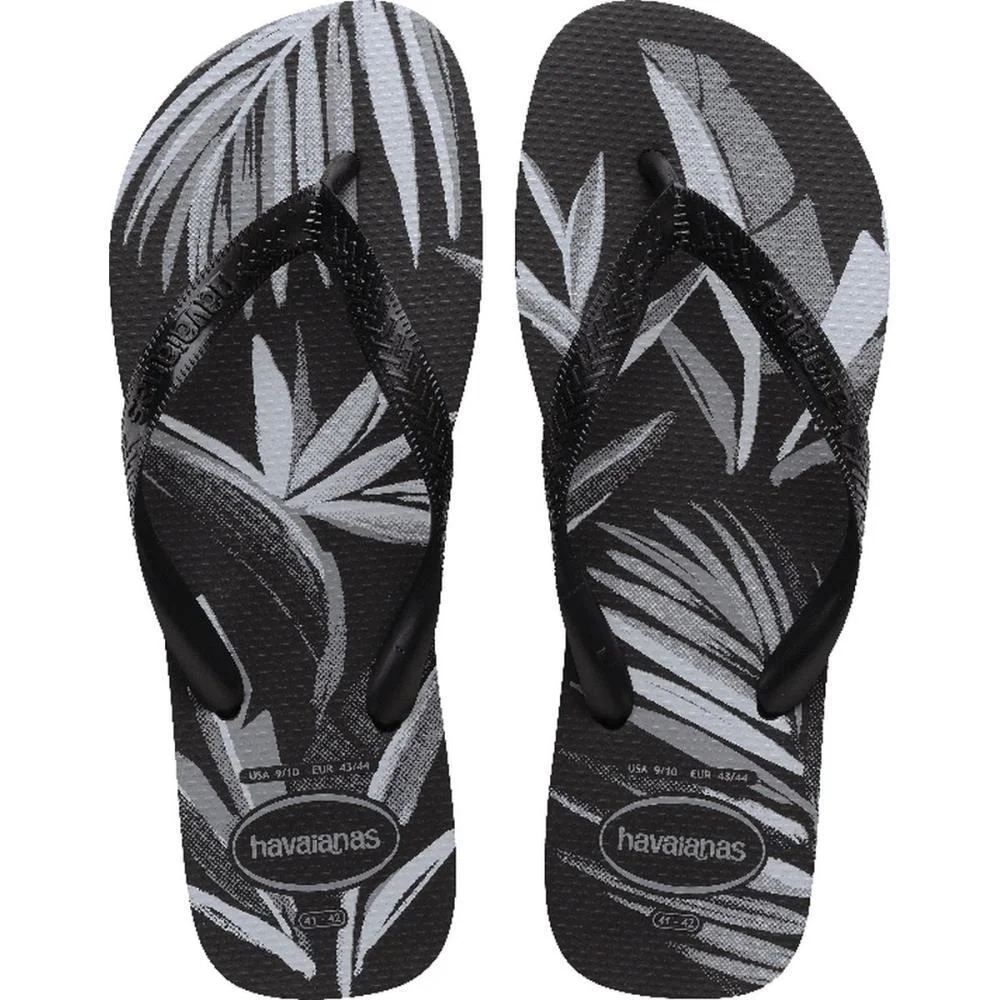 CHINELO HAVAIANAS MASCULINO ALOHA 39/0 PRETO/CINZA HAVAIANAS (PAR) - imagem 2