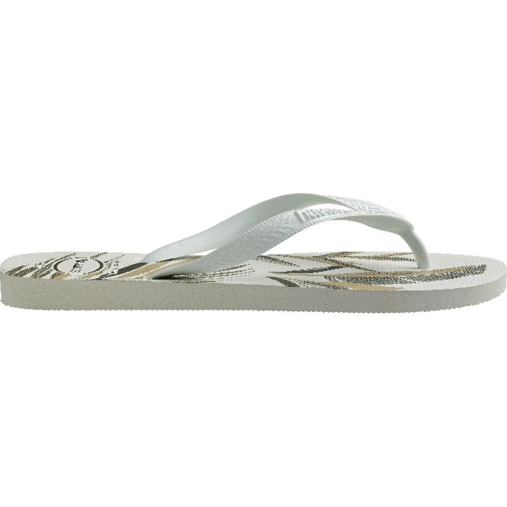 CHINELO HAVAIANAS MASCULINO ALOHA 39/0 BRANCO/VERDE OLIVE HAVAIANAS (PAR) - imagem 5