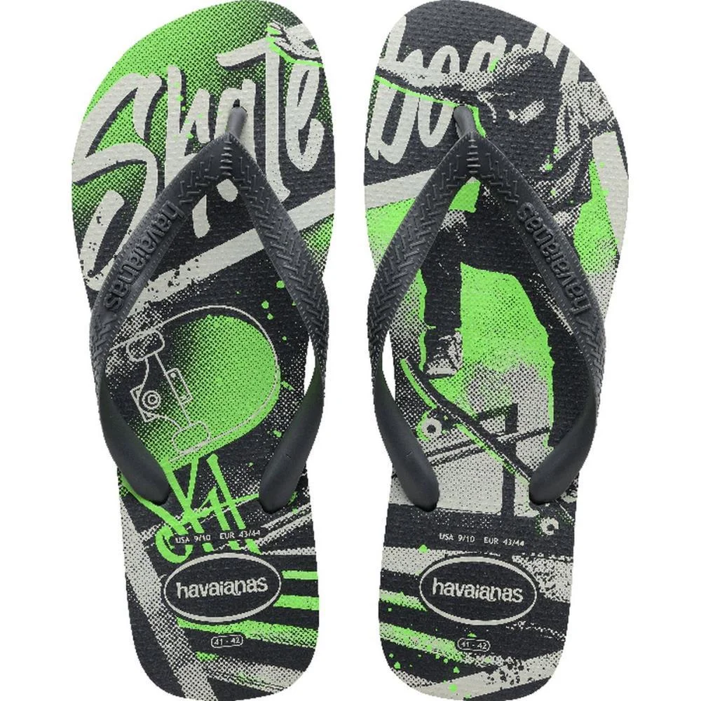 CHINELO HAVAIANAS MASCULINO TOP ATHLETIC 41/2 NOVO GRAFITE HAVAIANAS (PAR) - imagem 2