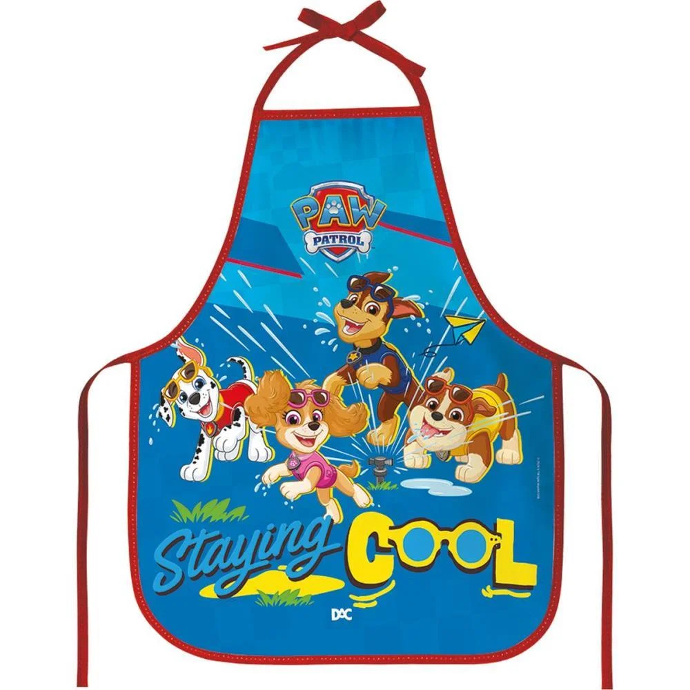 AVENTAL ESCOLAR DECORADO PATRULHA CANINA PVC 390X490MM DAC (UNIDADE) - imagem 2