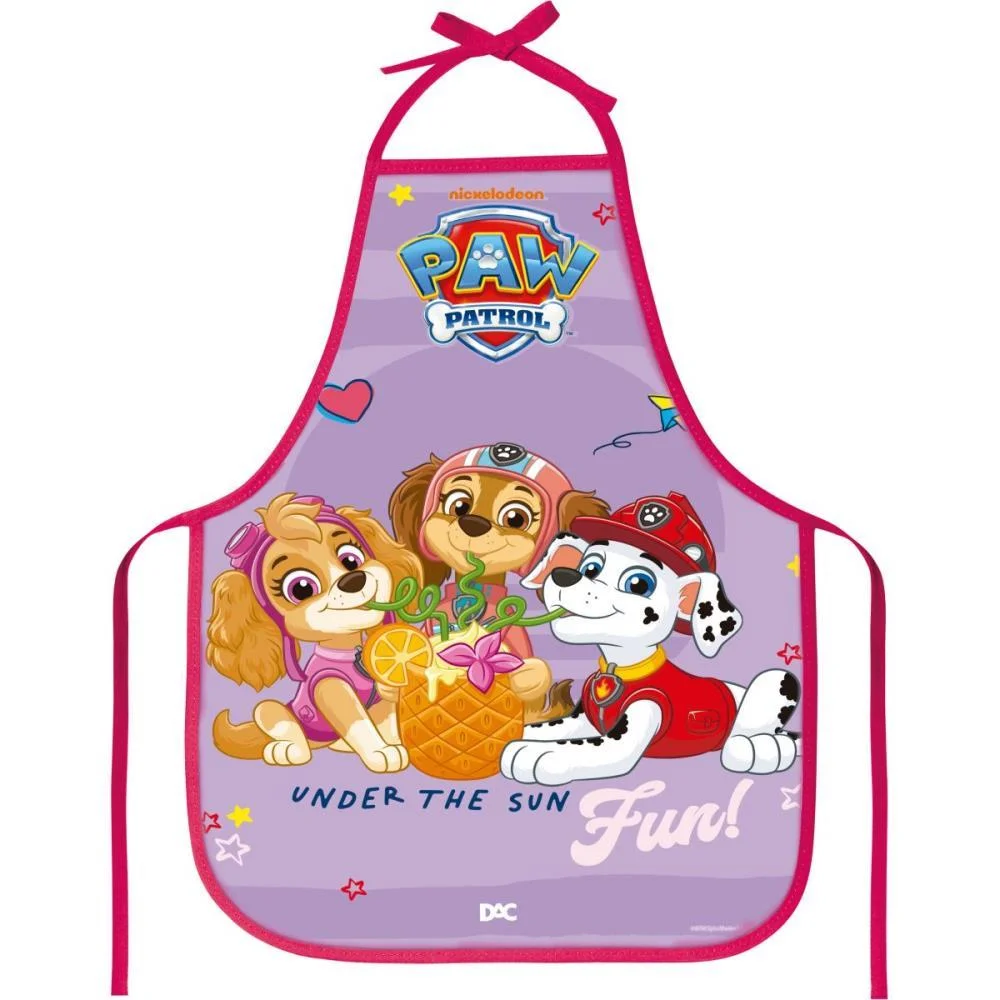 AVENTAL ESCOLAR DECORADO PATRULHA CANINA FENIN.PVC 390X DAC (UNIDADE) - imagem 3
