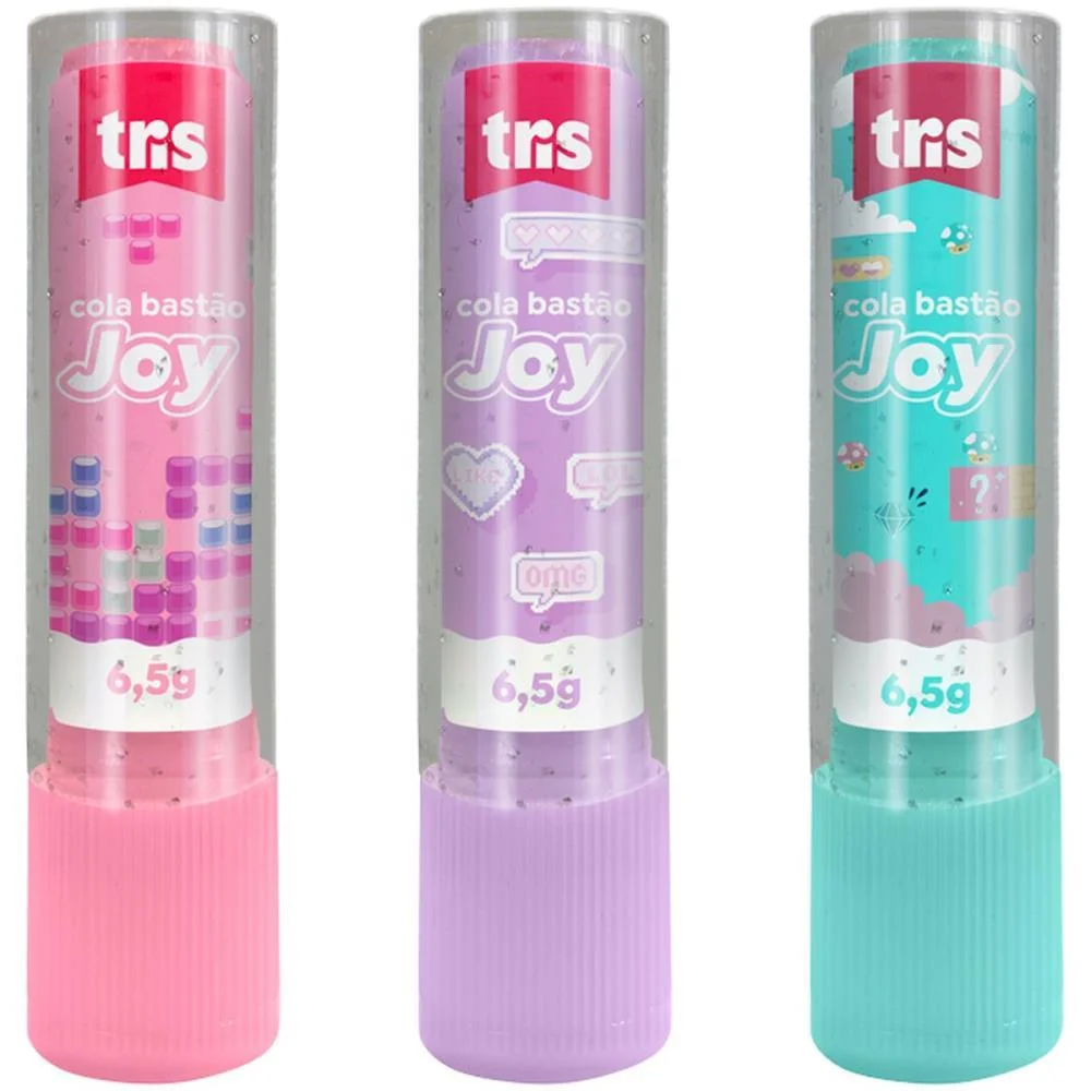 COLA EM BASTAO TRIS JOY 6,5G. 3 MODELOS SUMMIT (DP.C/12) - imagem 4