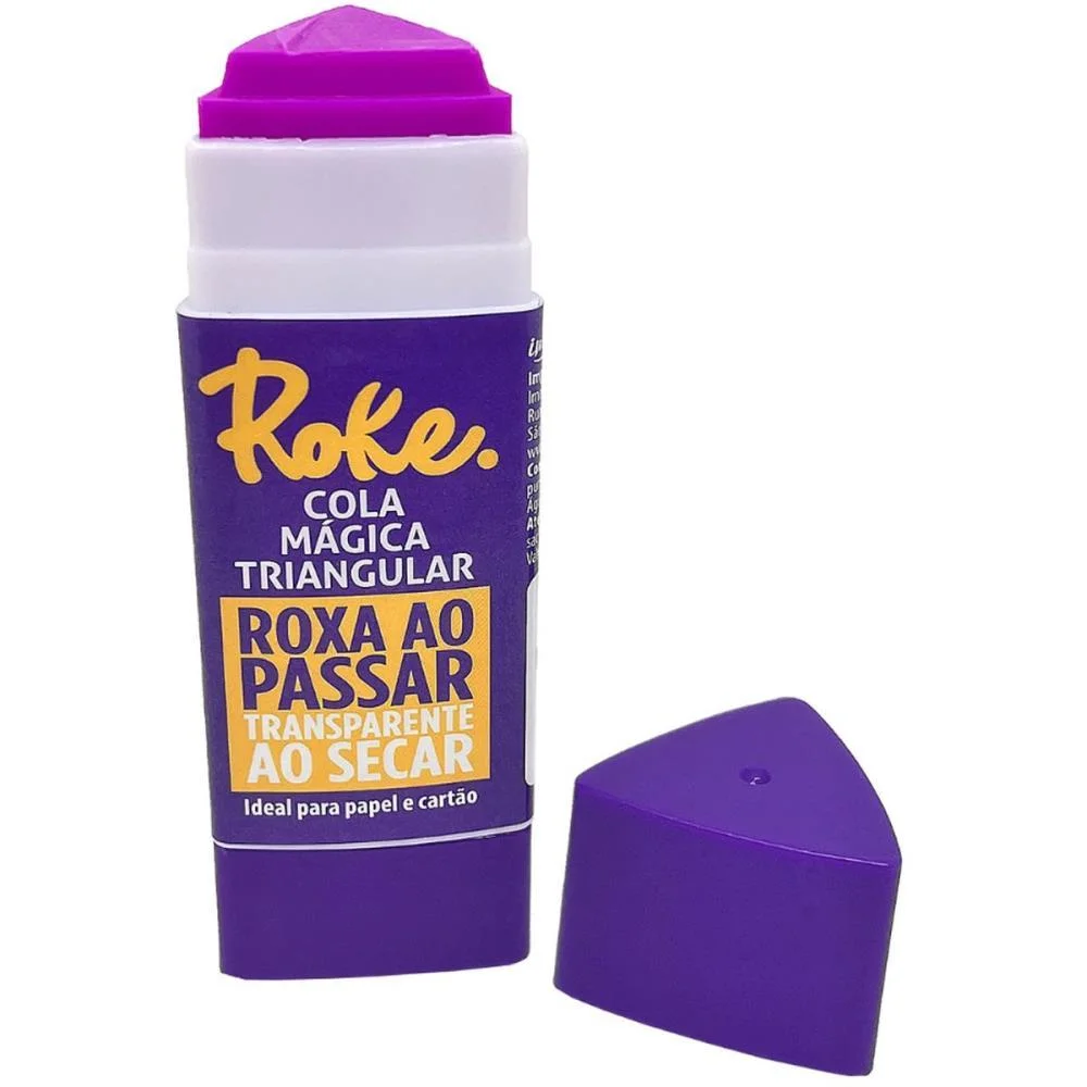 COLA EM BASTAO ROKE MAGICA 15G TRIANGULAR PAPER MATE (DP.C/12) - imagem 2
