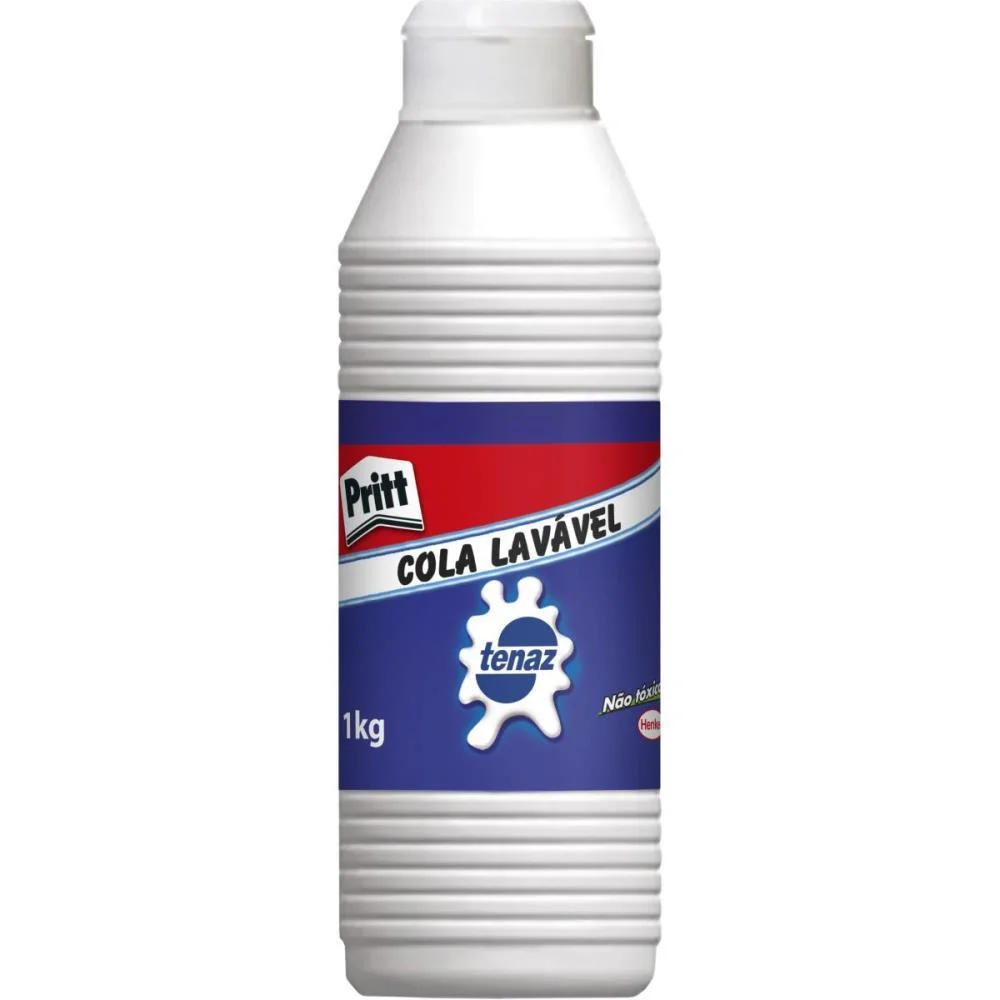 COLA ESCOLAR TENAZ 1KG HENKEL (CX.C/12) - imagem 3