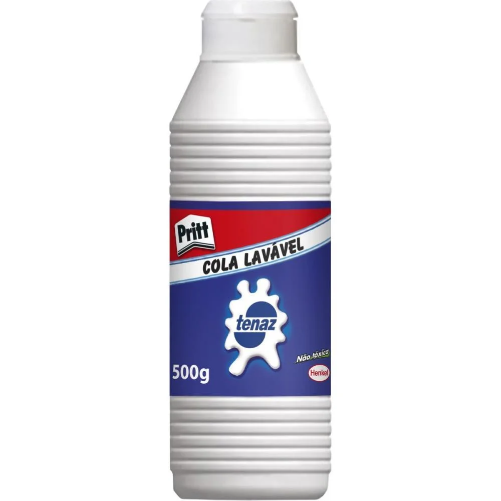 COLA ESCOLAR TENAZ 500G HENKEL (CX.C/12) - imagem 2