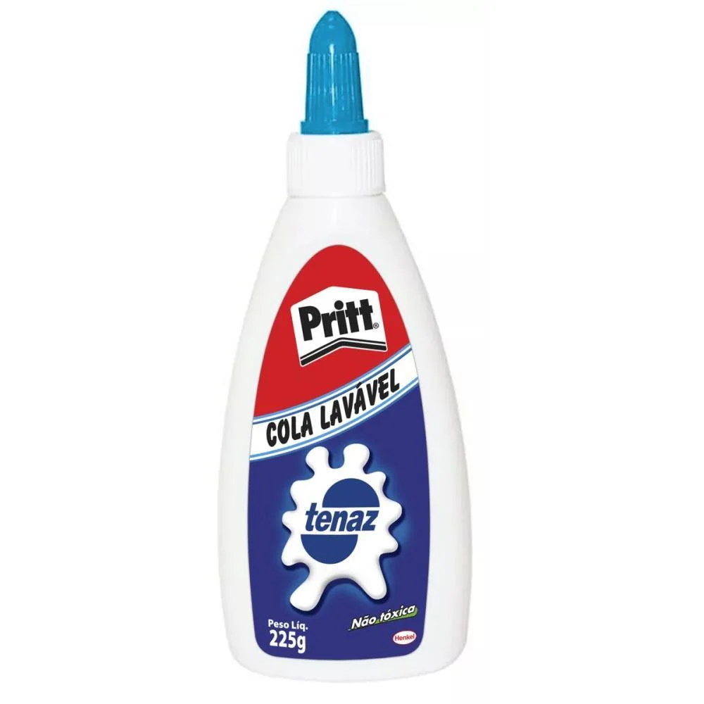 COLA ESCOLAR TENAZ 225G HENKEL (CX.C/12) - imagem 3