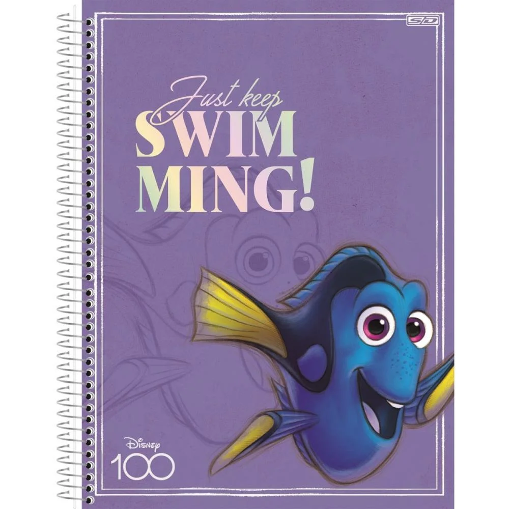 CADERNO 10X1 CAPA DURA DISNEY 100 160F ANIMATIVA (PCT.C/04) - imagem 4