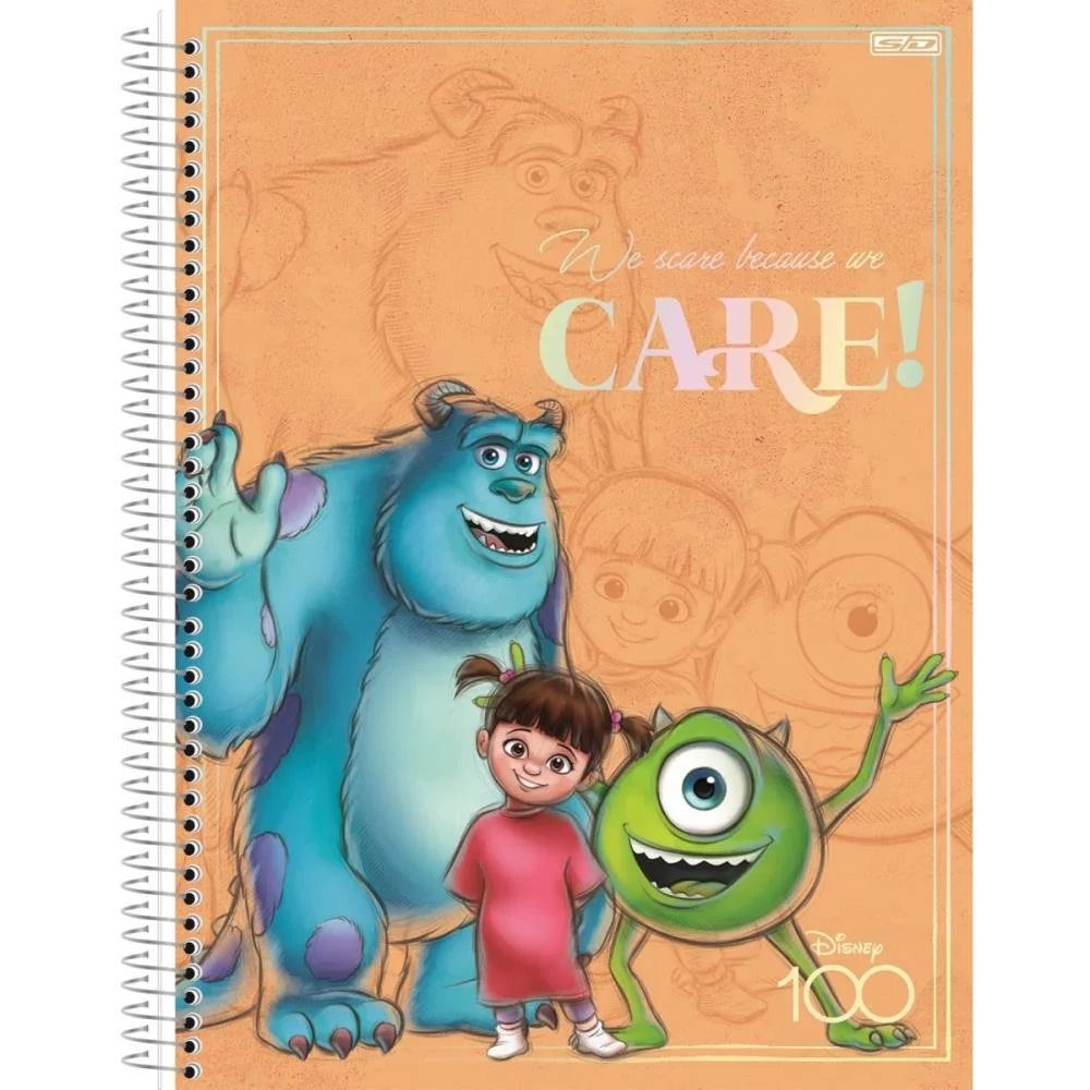 CADERNO 10X1 CAPA DURA DISNEY 100 160F ANIMATIVA (PCT.C/04) - imagem 5