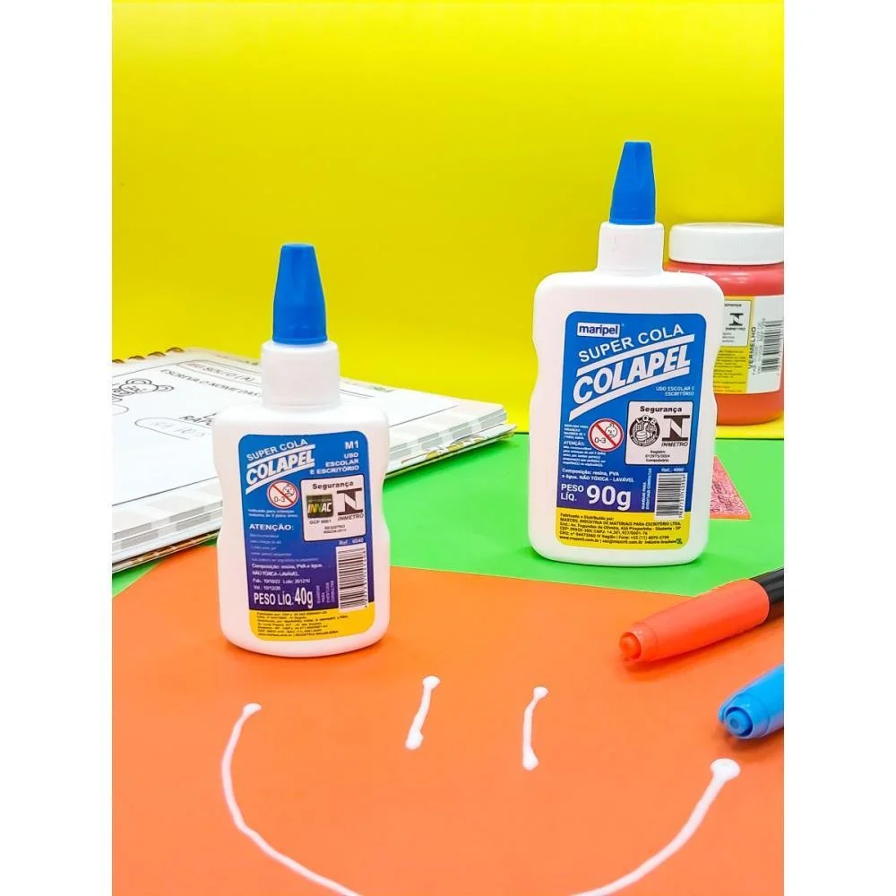 COLA ESCOLAR COLAPEL 90G MARIPEL (PCT.C/06) - imagem 4