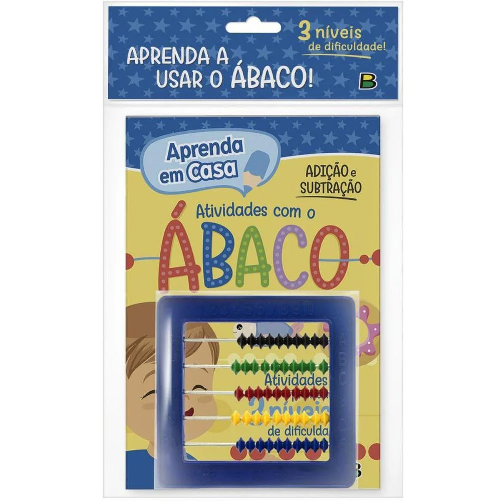 CONTADOR ABACO APRENDA EM CASA 50ARG.11,5X11 TODOLIVRO (UNIDADE) - imagem 2