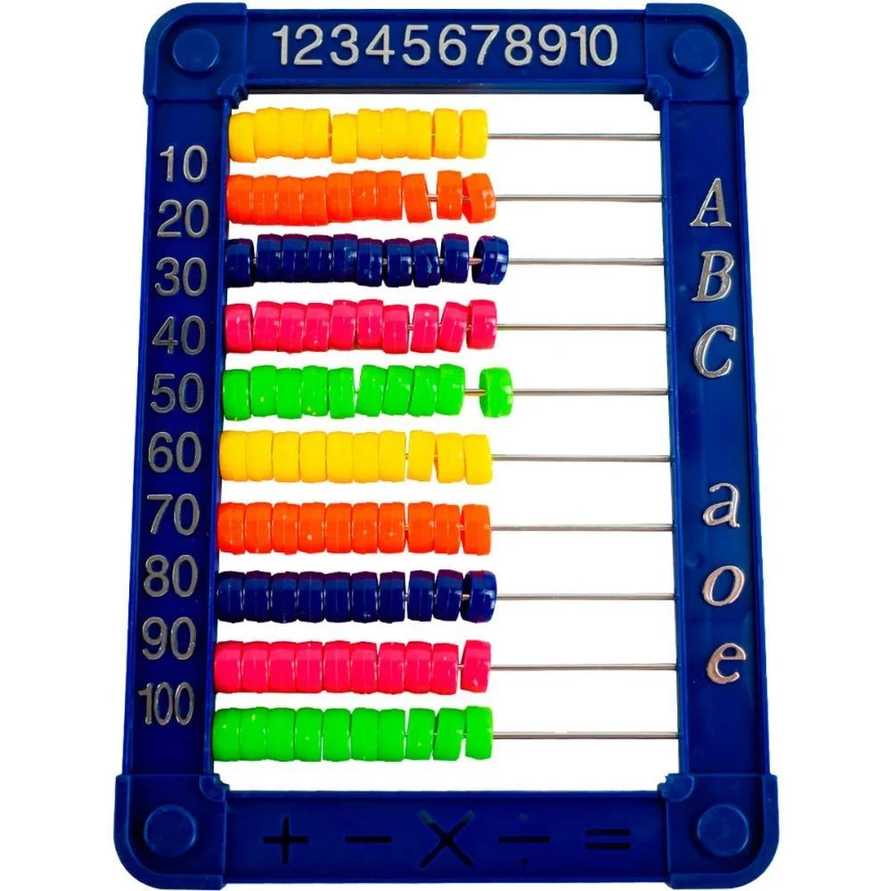 CONTADOR ABACO PLASTICO 10HASTES/100BOLINH (S YINS (UNIDADE) - imagem 13