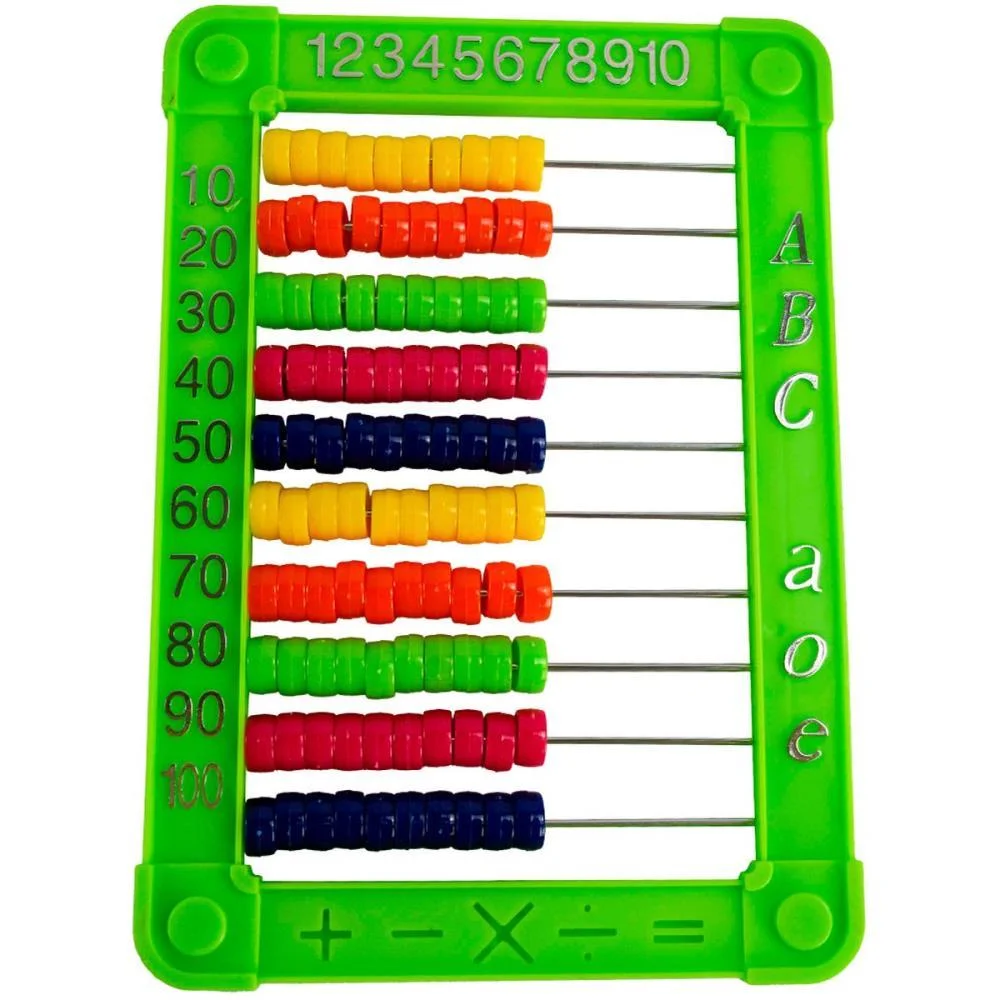 CONTADOR ABACO PLASTICO 10HASTES/100BOLINH (S YINS (UNIDADE) - imagem 7