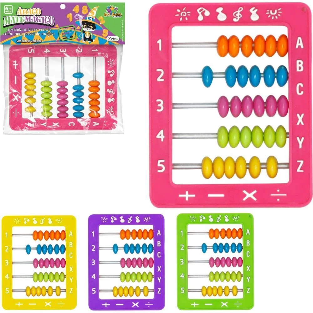 CONTADOR ABACO PEQUENO 9X7CM (S) ART BRINK (UNIDADE) - imagem 3