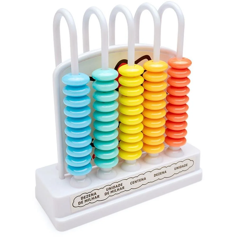 CONTADOR ABACO HELLO KITTY 5 COLUNAS 50 ARG. LEONORA (UNIDADE) - imagem 5