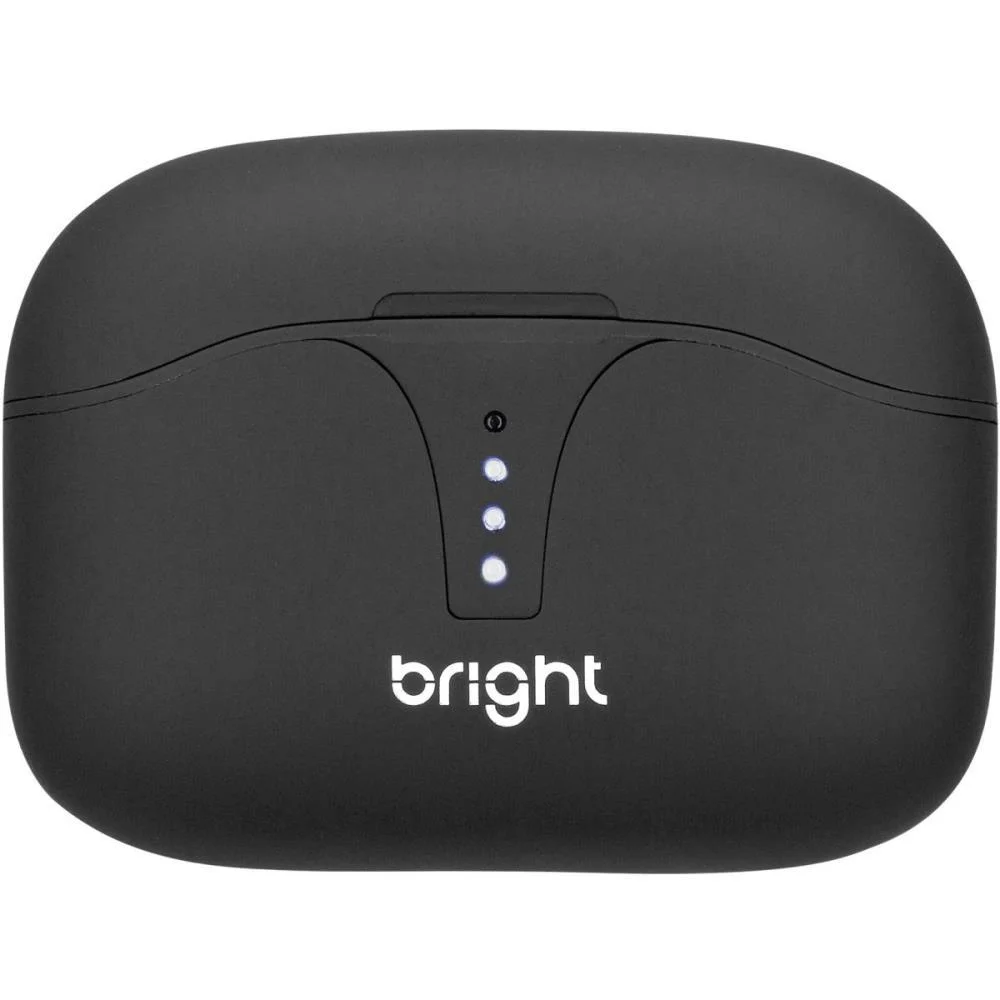 FONE DE OUVIDO BLUETOOTH ANC 10M PRETO BRIGHT (UNIDADE) - imagem 4