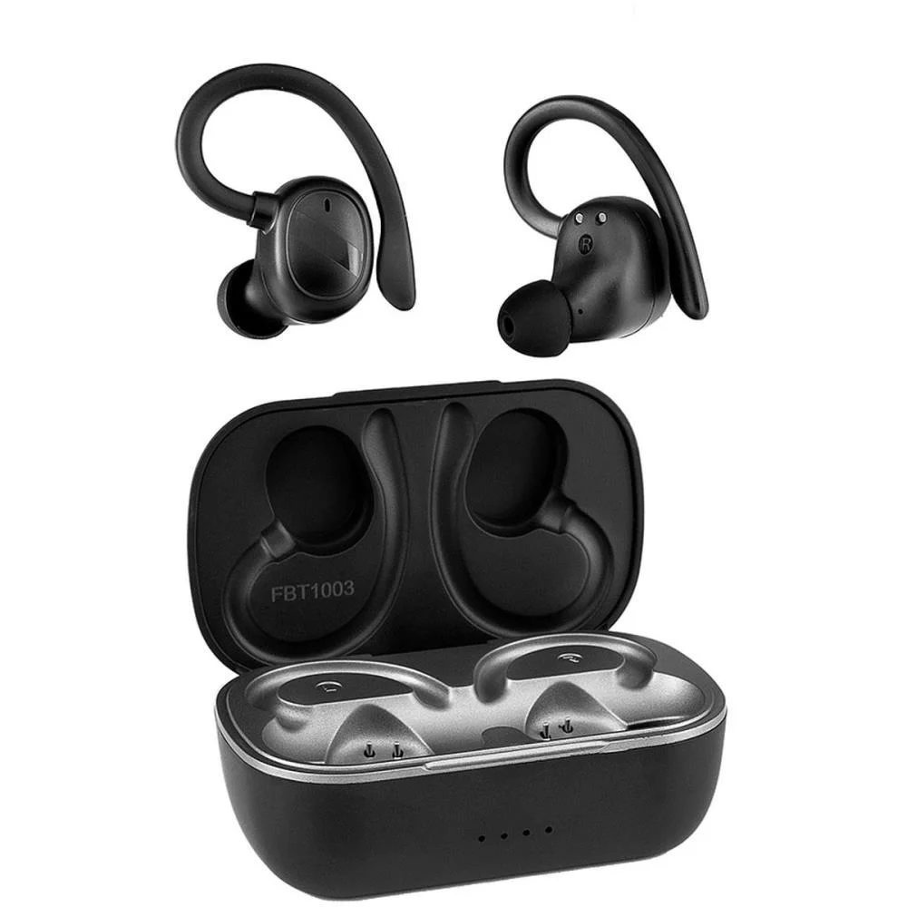 FONE DE OUVIDO BLUETOOTH TWS SPORT PRETO IPX5 FBT1003 MAXPRINT (UNIDADE) - imagem 7