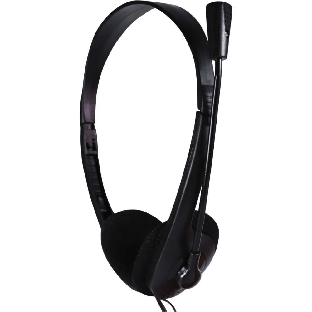 FONE DE OUVIDO COM MICROFONE HEADSET P2 CABO 1.8M NEWEX (UNIDADE) - imagem 4