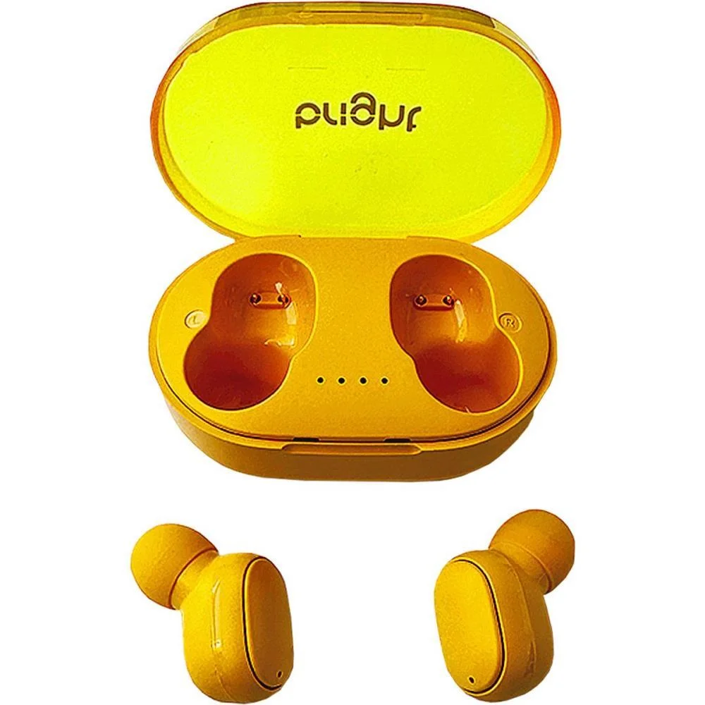FONE DE OUVIDO BLUETOOTH MAX SOUND AMARELO BRIGHT (UNIDADE) - imagem 3