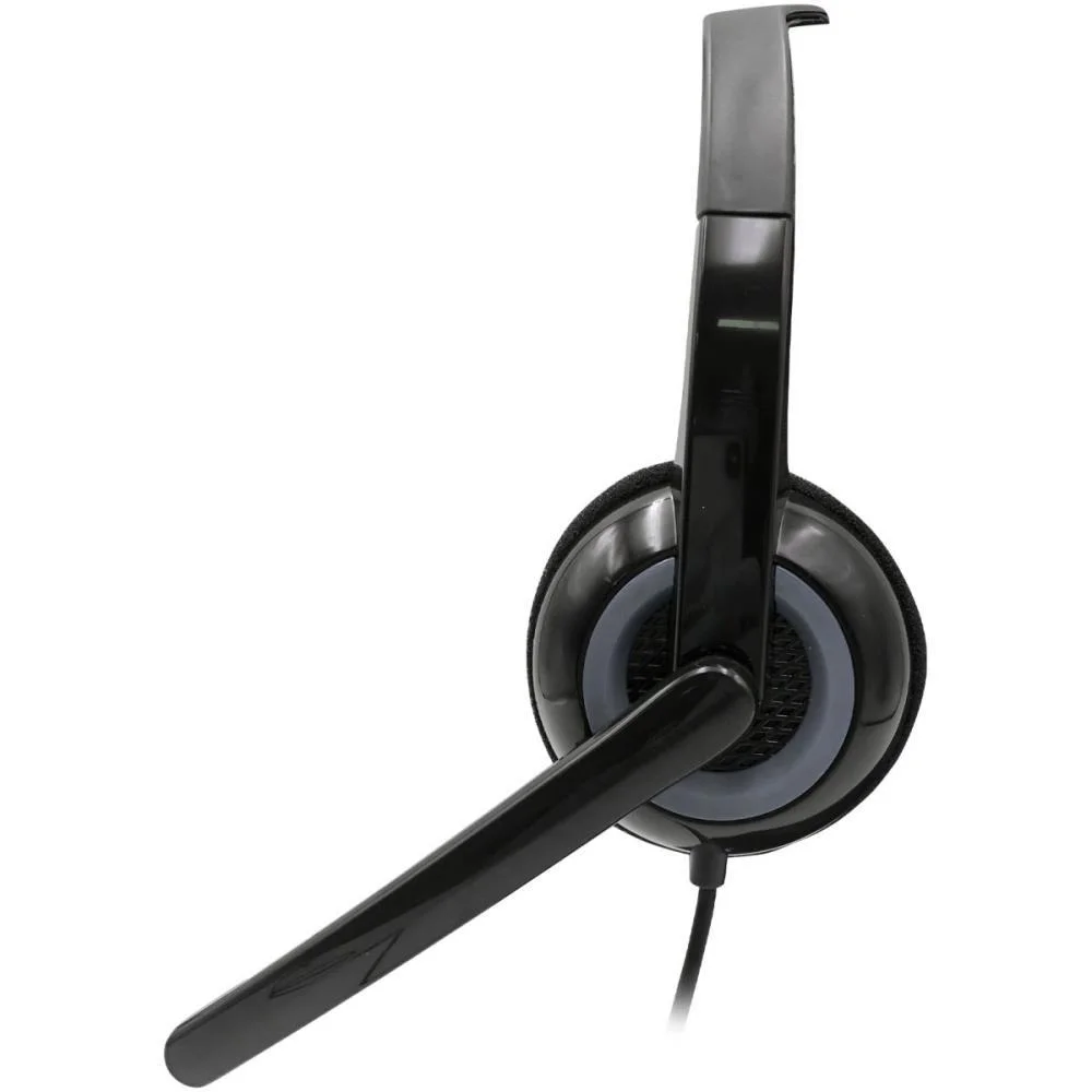 FONE DE OUVIDO COM MICROFONE HEADSET CALL MEET P3 PRETO NEWEX (UNIDADE) - imagem 3