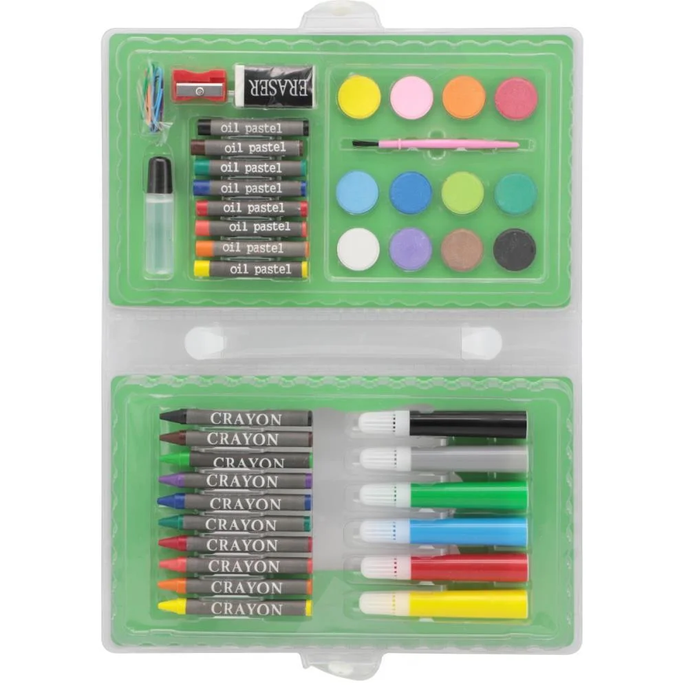 MALETA PARA PINTURA DINOSSAUROS 42 PECAS 23,5X14CM MAGIC KIDS (UNIDADE) - imagem 4