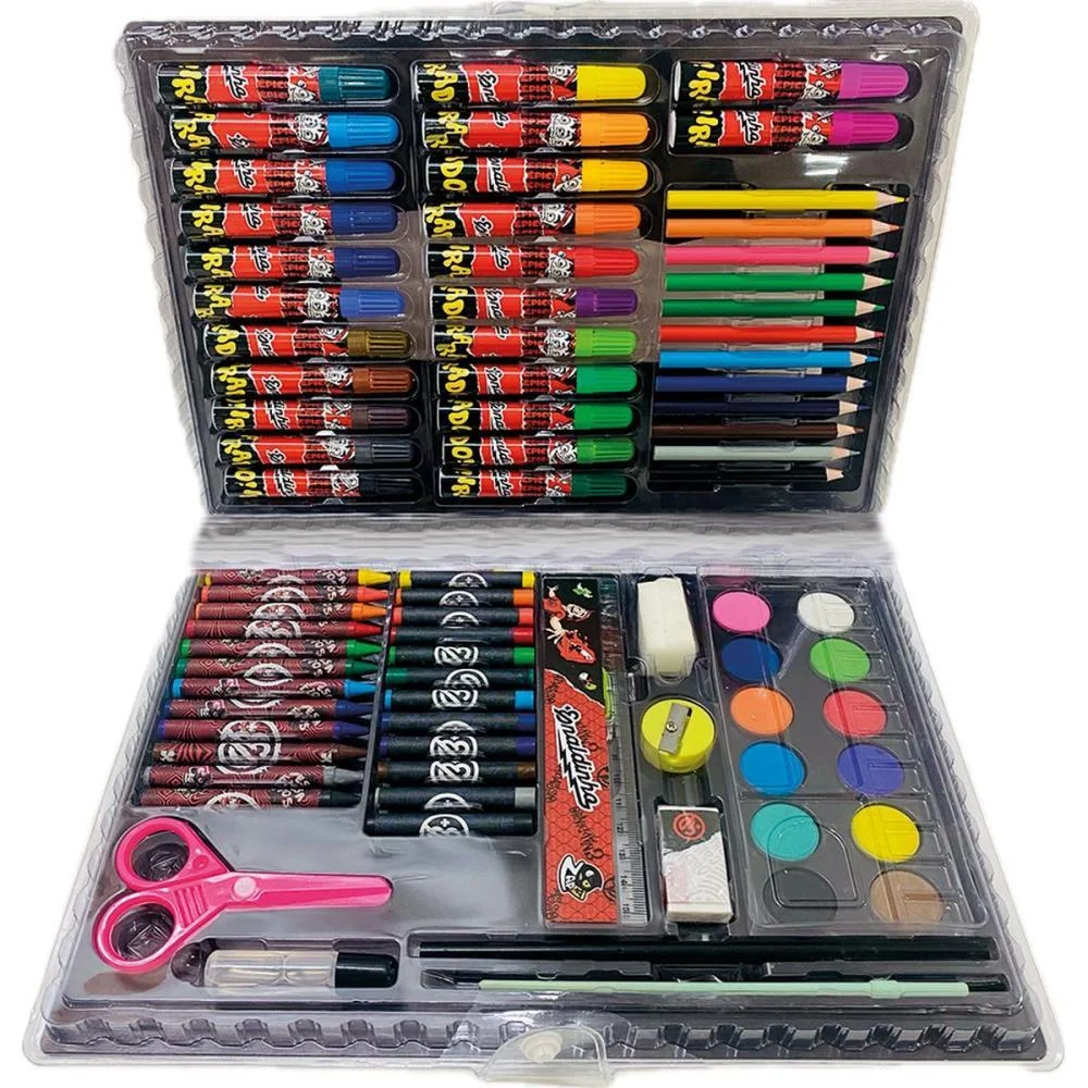 MALETA PARA PINTURA ENALDINHO 86 PECAS 30X21CM MAGIC KIDS (UNIDADE) - imagem 3