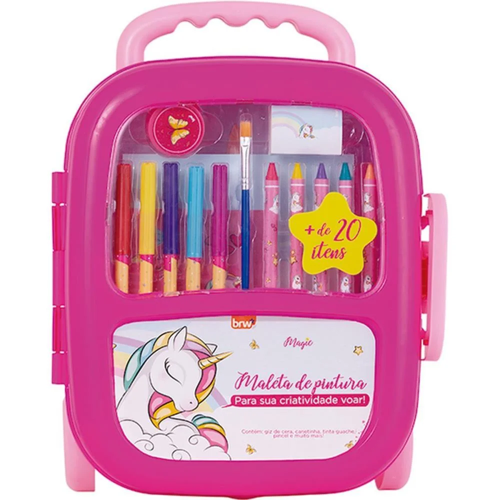 MALETA PARA PINTURA MAGIC KIT C/21 PECAS BRW (UNIDADE) - imagem 6