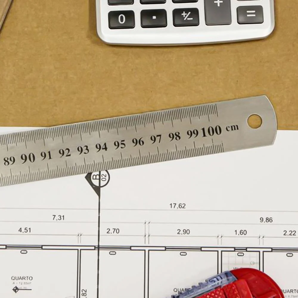 REGUA DE ACO INOX 100CM. MAXCRIL (UNIDADE) - imagem 6