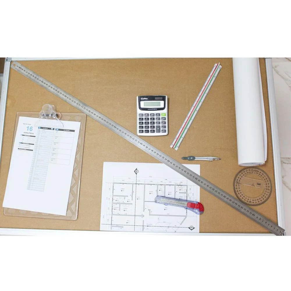 REGUA DE ACO INOX 100CM. MAXCRIL (UNIDADE) - imagem 7