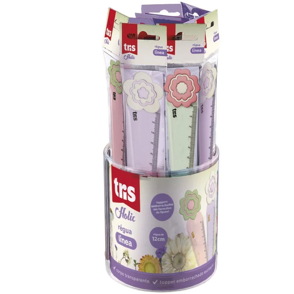 REGUA DE POLIESTIRENO TRIS LINEA 12CM SUMMIT (POTE-24) - imagem 4