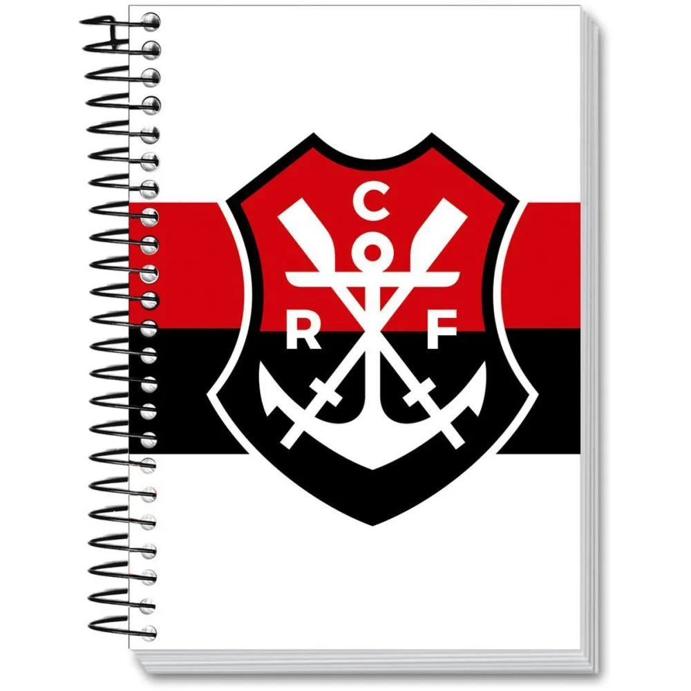 CADERNO 10X1 CAPA DURA FLAMENGO 160FLS KIT (PCT.C/04) - imagem 4