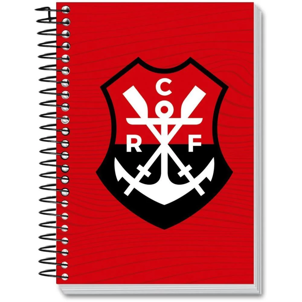 CADERNO 10X1 CAPA DURA FLAMENGO 160FLS KIT (PCT.C/04) - imagem 5