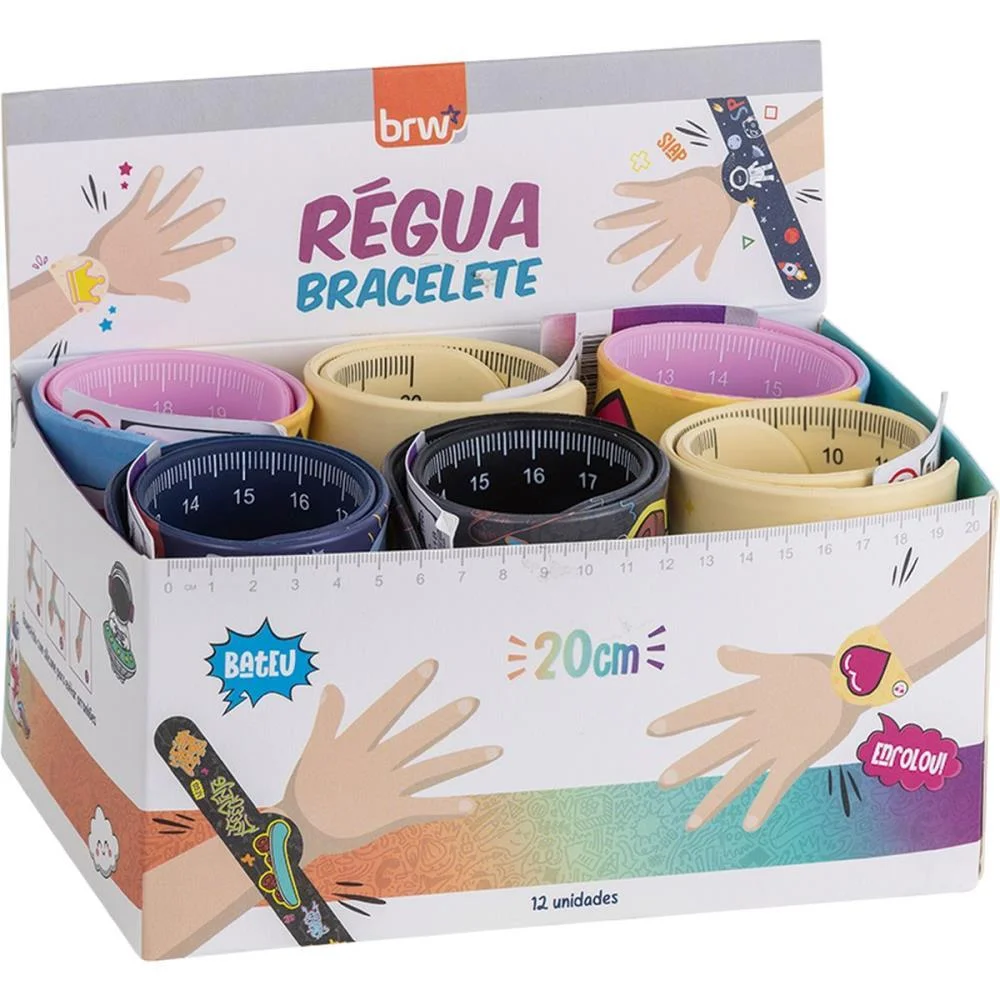 REGUA MOLE BRACELETE JOYFUL 4MOD. BRW (DP.C/12) - imagem 2