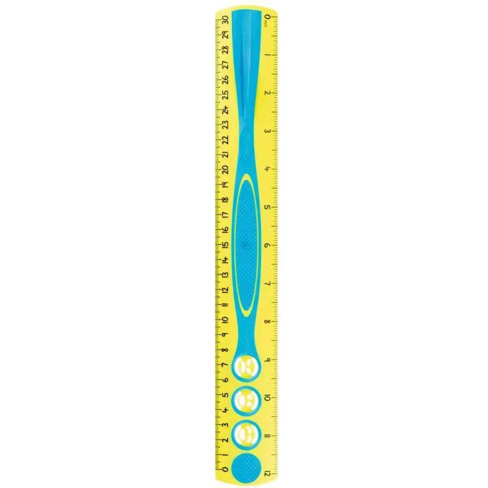 REGUA DE POLIESTIRENO KIDY LEARN 30CM 12POL. MAPED (BLISTER) - imagem 4
