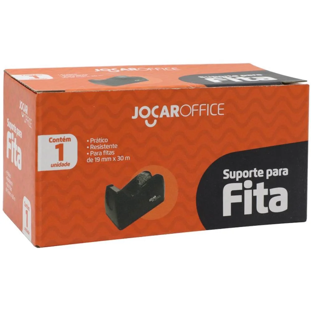 SUPORTE PARA FITA ADESIVA JOCAR OFFICE PQ PRETO LEONORA (UNIDADE) - imagem 4