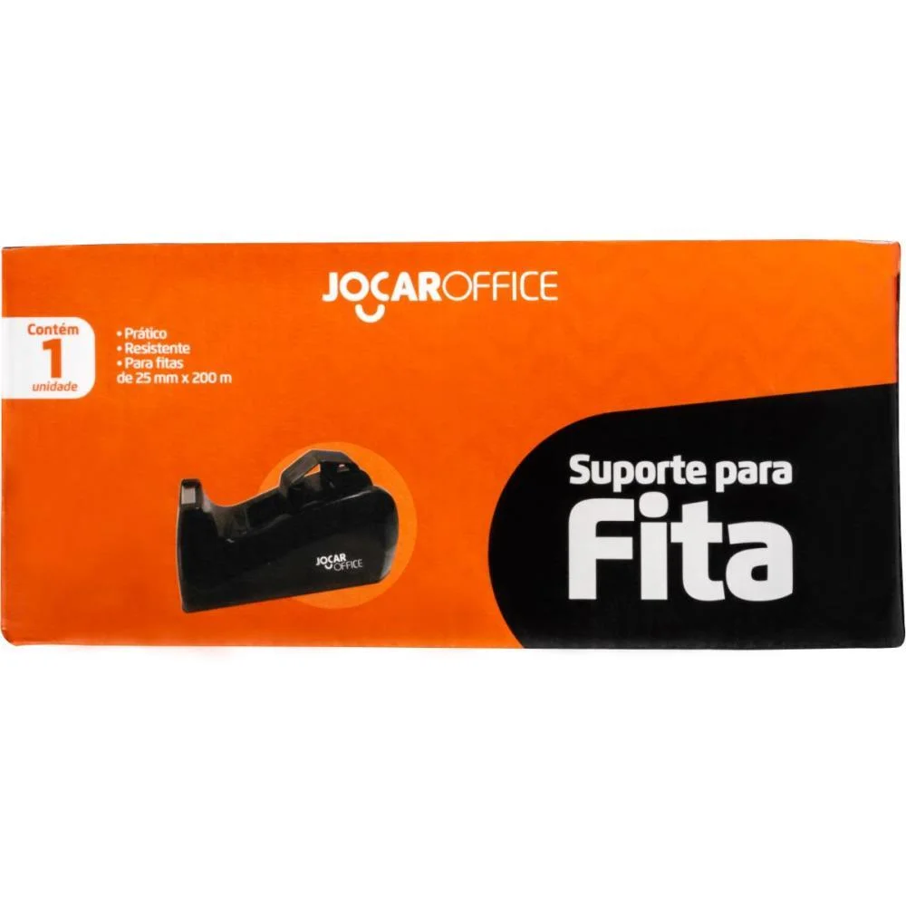 SUPORTE PARA FITA ADESIVA JOCAR OFFICE GD PRETO LEONORA (UNIDADE) - imagem 4